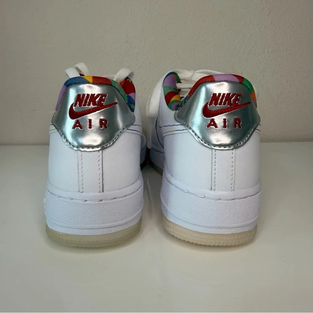 Nike Kids Sneakers White with Multicolor Accents
